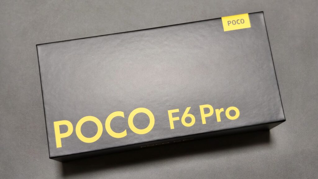 POCO F6 Pro パッケージ