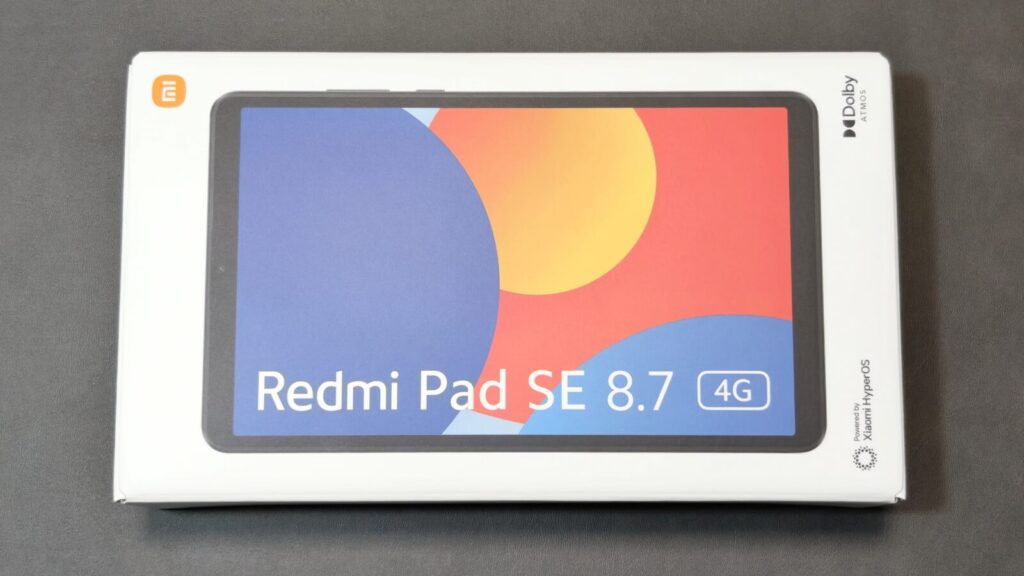 Redmi Pad SE 8.7 4G パッケージ