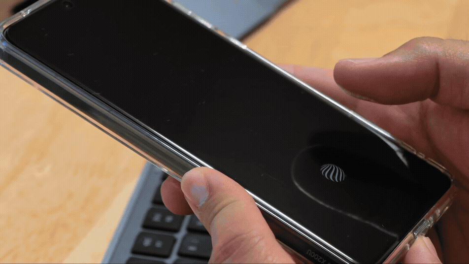 vivo X200 Ultra 指紋認証