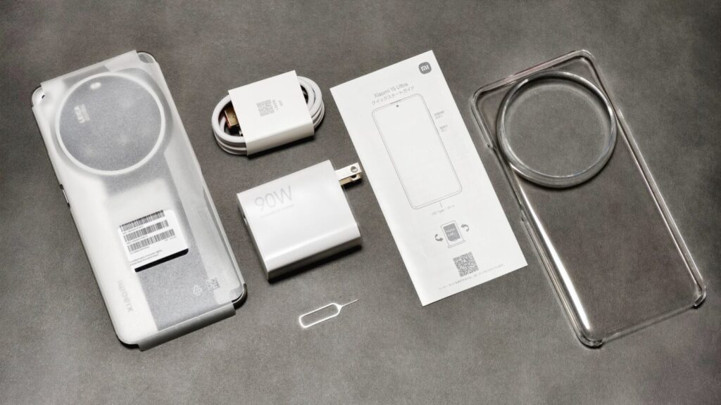 Xiaomi 15 Ultra 付属品