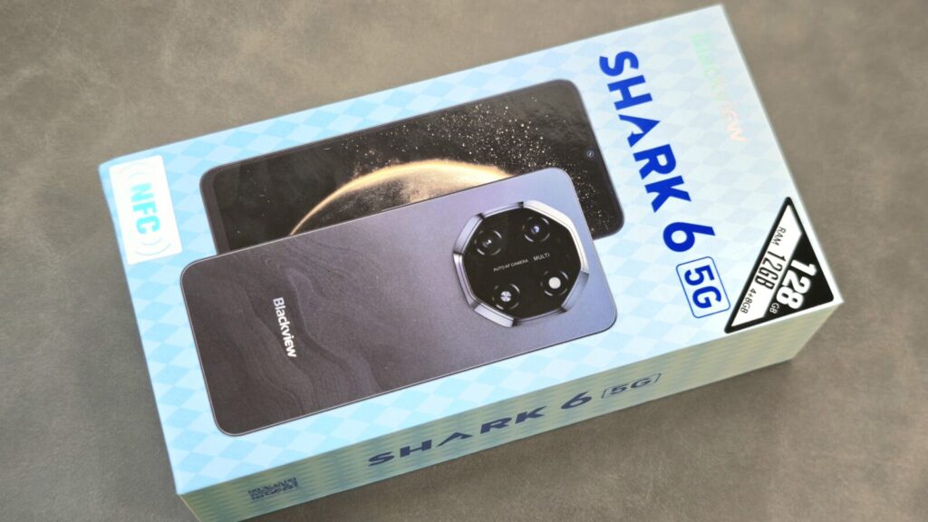 Blackview SHARK 6 パッケージ