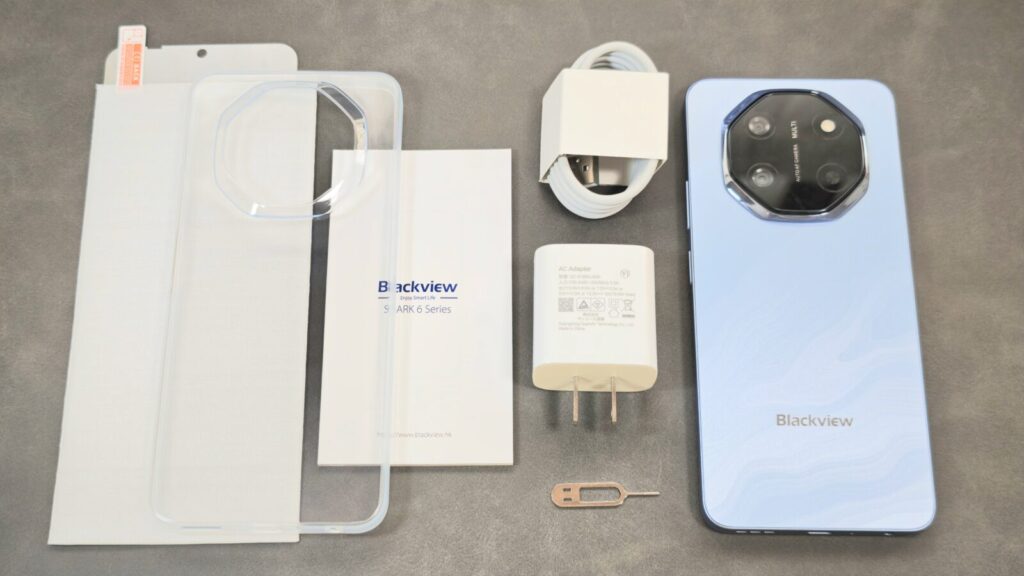 Blackview SHARK 6 内容物